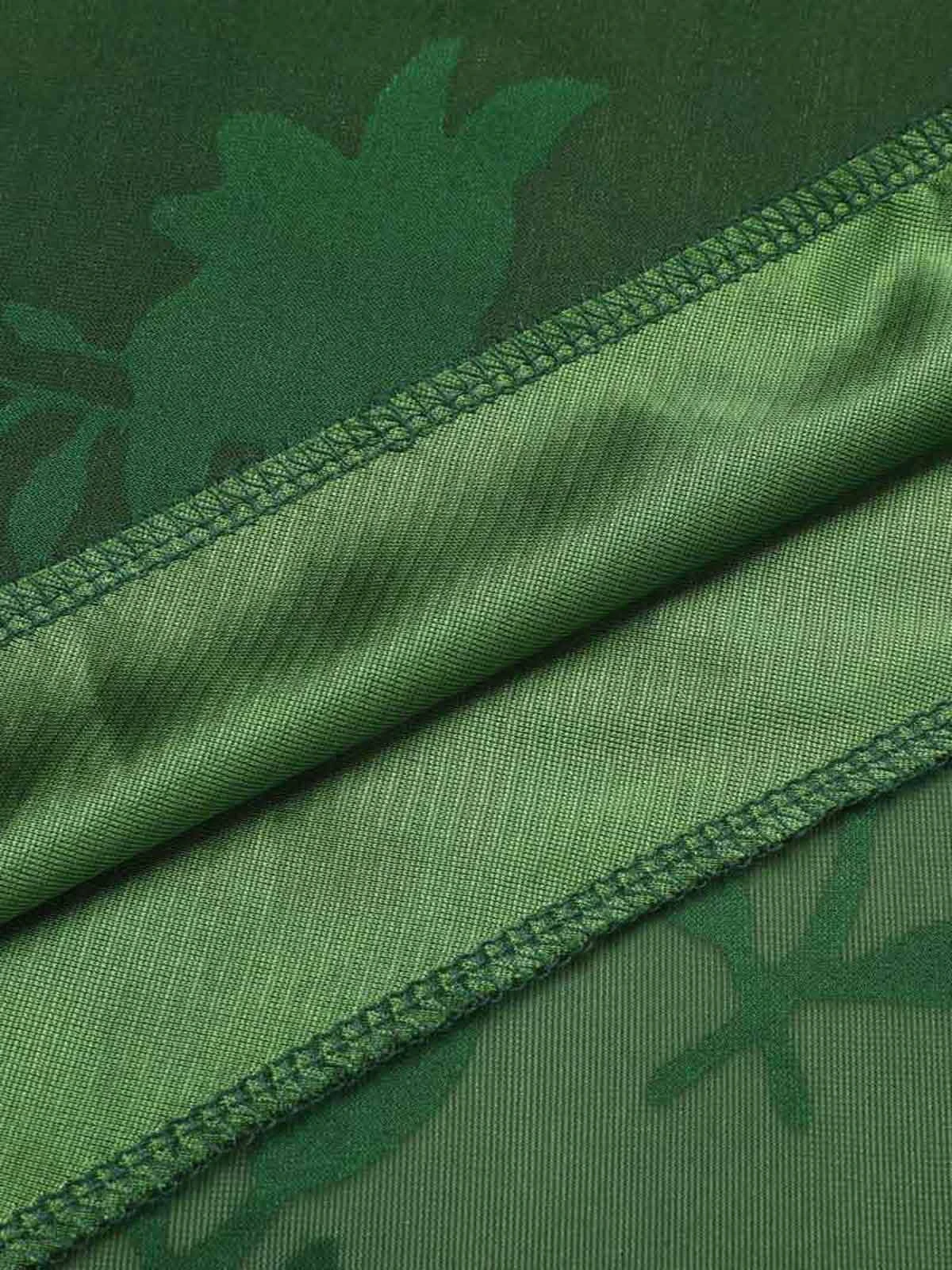 Green 1930s Floral Vintage Dress - Image 8