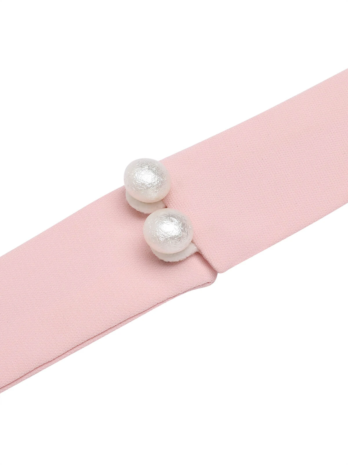 Pale Pink 1960s Halter Neck Floral Embroidery Mini Dress - Image 8