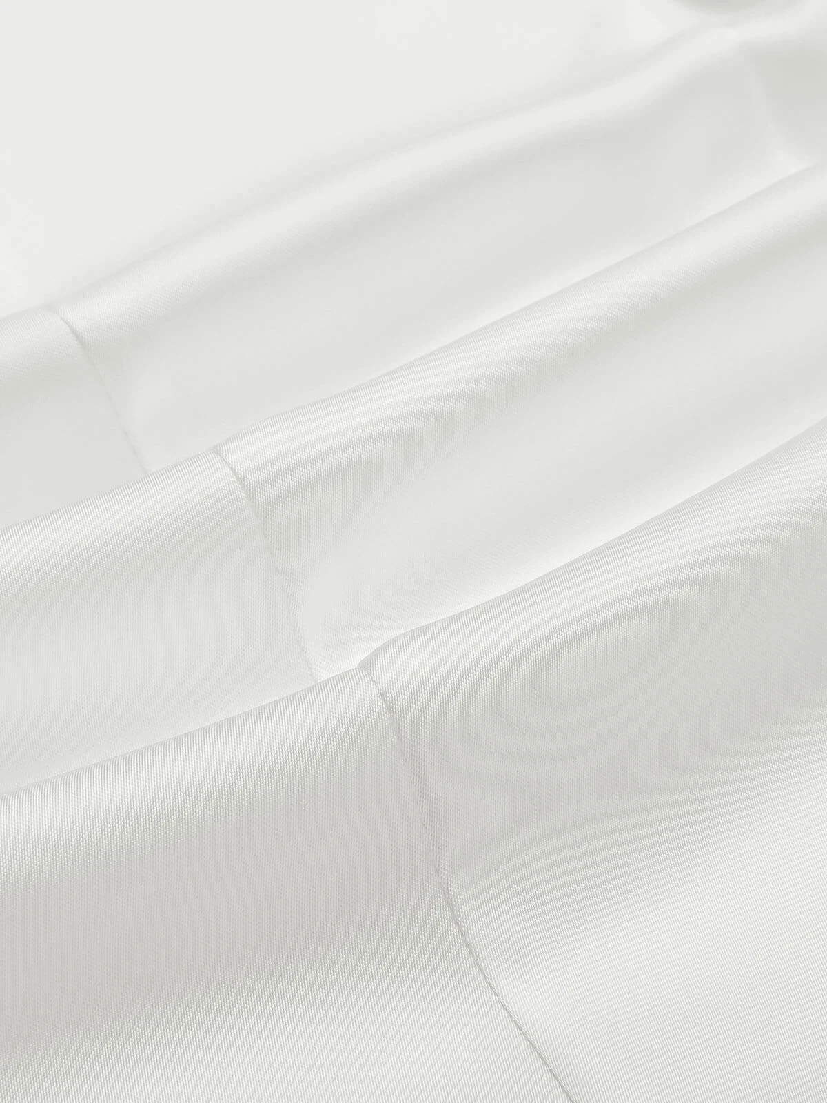 White 1950s White Button Down Shirt - Image 5