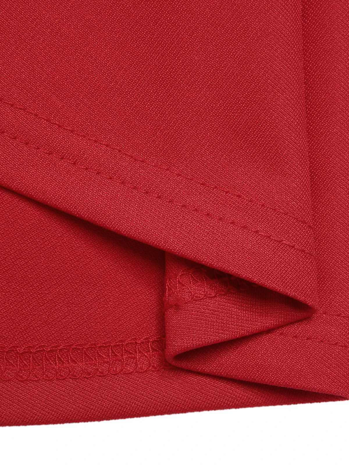 Green 1950s Christmas Plaid Patchwork Dress - Image 14