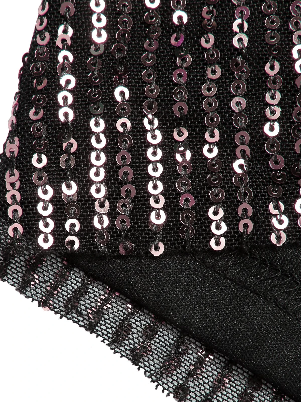 1930s Sequined Shiny Slip Vintage Jumpsuit - Image 14