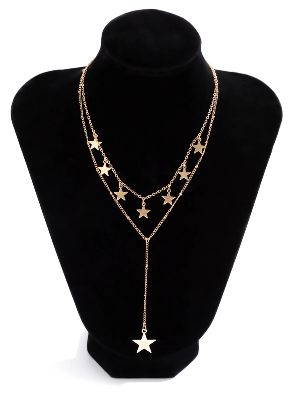 Christmas Simple Alloy Star Long Necklace - Image 5