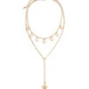 Christmas Simple Alloy Star Long Necklace