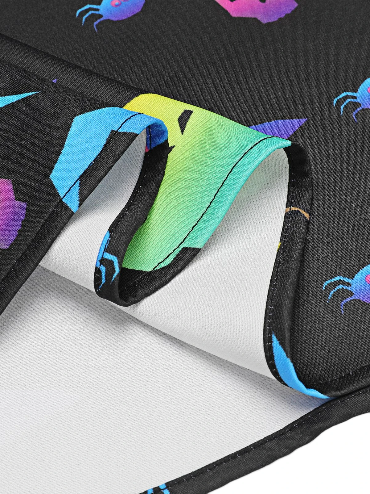 1950s Halloween Colorful Print Strap Dress - Image 6