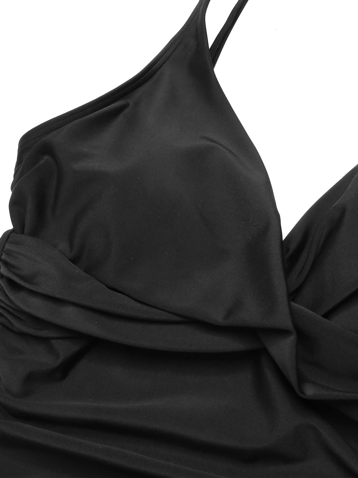 1950s Classic Solid One-Piece Swimsuit - Image 19