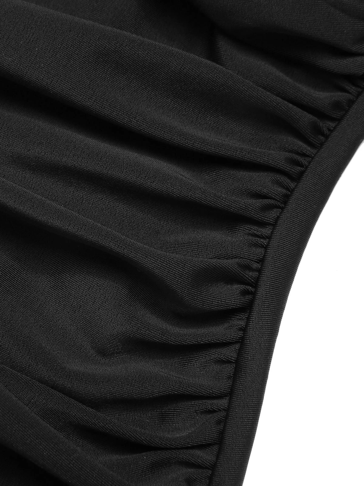 1950s Classic Solid One-Piece Swimsuit - Image 20